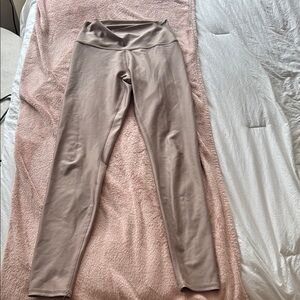 ALO Yoga high waist airlift Taupe Leggings